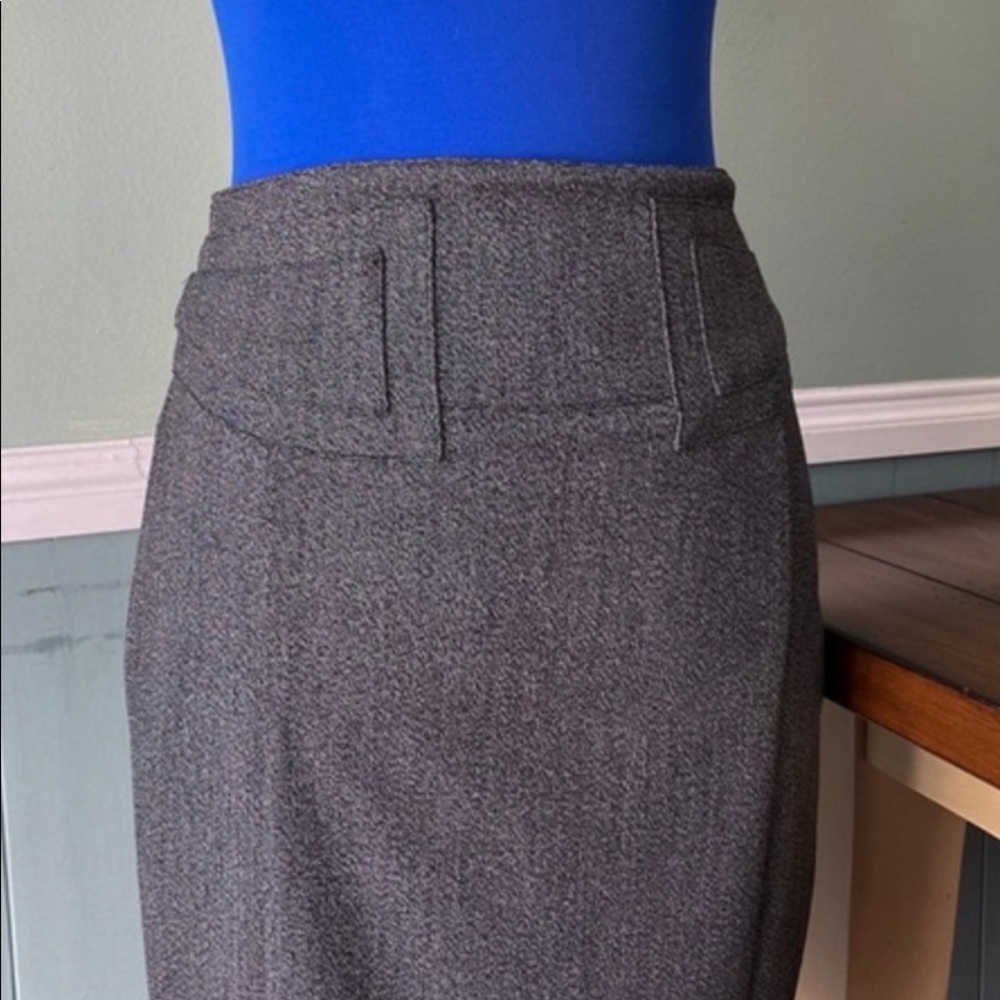 Express gray pencil skirt - Picture 2 of 5